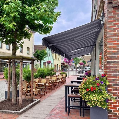 Terrasse in der Huntestrasse