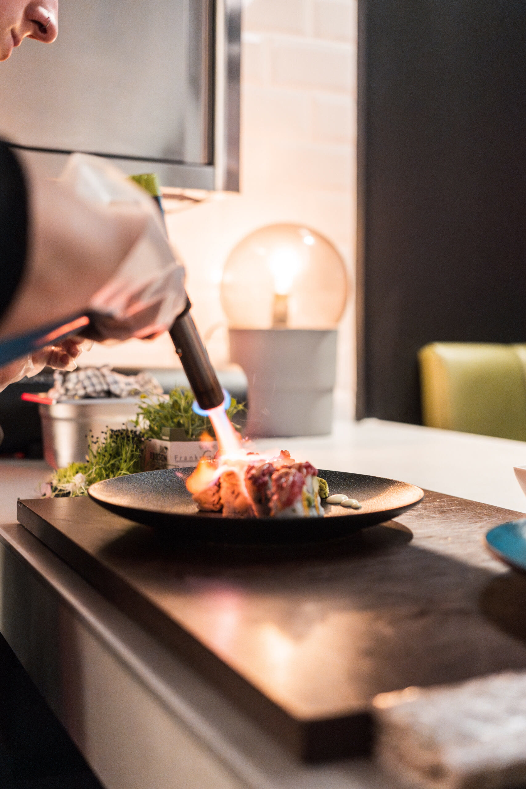 Sharing-Menüs mit Sushi und Bowls für Events