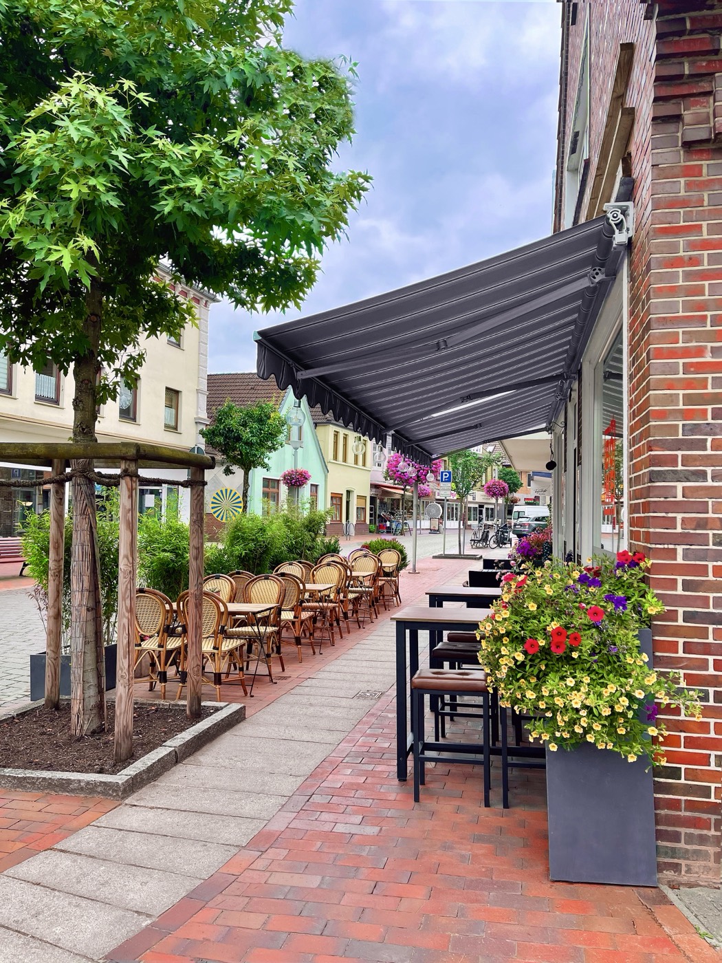 Sommer-Terrasse bei BOME Wildeshausen
